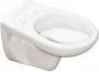 Douche Concurrent Toiletpot Hangend Super 52x35x35 7cm Wandcloset Keramiek Diepspoel Glans Wit - Thumbnail 1