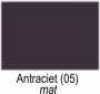 Xenz Douchevloer Flat | 100x90 cm | Incl.Afvoersifon-Chroom | Acryl | Rechthoekig | Antraciet mat - Thumbnail 1