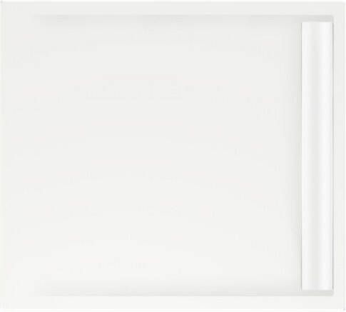 Xenz Douchevloer Easy Tray | 140x100 cm | Incl.Gootcover en Afvoersifon | Acryl | Rechthoek | Wit glans