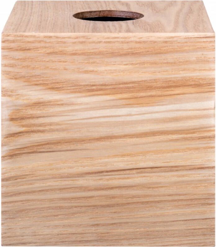 Blomus Cosmetische Tissuedoos WILO Vierkante Vorm Eiken