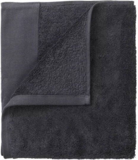 Blomus Riva Gasten Handdoek set van 2 30x50cm magnet 69238