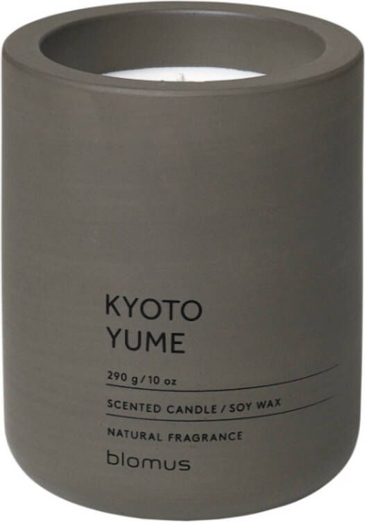 Blomus Fraga Geurkaars Kyoto Yume H 11 cm Diameter 9 cm Tarmac 65953