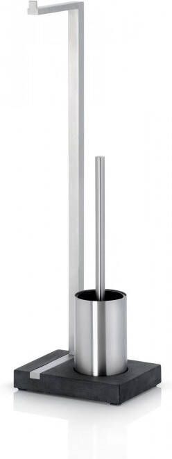 Blomus Toiletrolhouder En Borstel Menoto Design Mat RVS