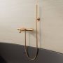 Boss & Wessing Bad Douchekraan BWS Colorato Opbouw Thermostatisch Geborsteld Goud - Thumbnail 1