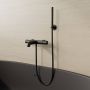 Boss & Wessing Bad Douchekraan BWS Colorato Opbouw Thermostatisch Mat Zwart - Thumbnail 1