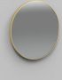 Arcqua Reflect spiegel two rond 100cm aluminium omlijsting mat goud SPI323001 - Thumbnail 1