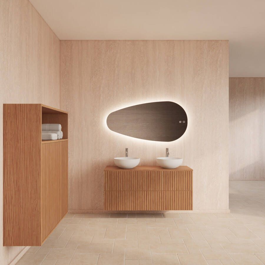 Gliss Design Badmeubelset Hybris Pure 120 cm Met Waskom