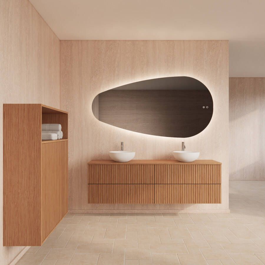 Gliss Design Badmeubelset Hybris Pure 200 cm Met Waskom