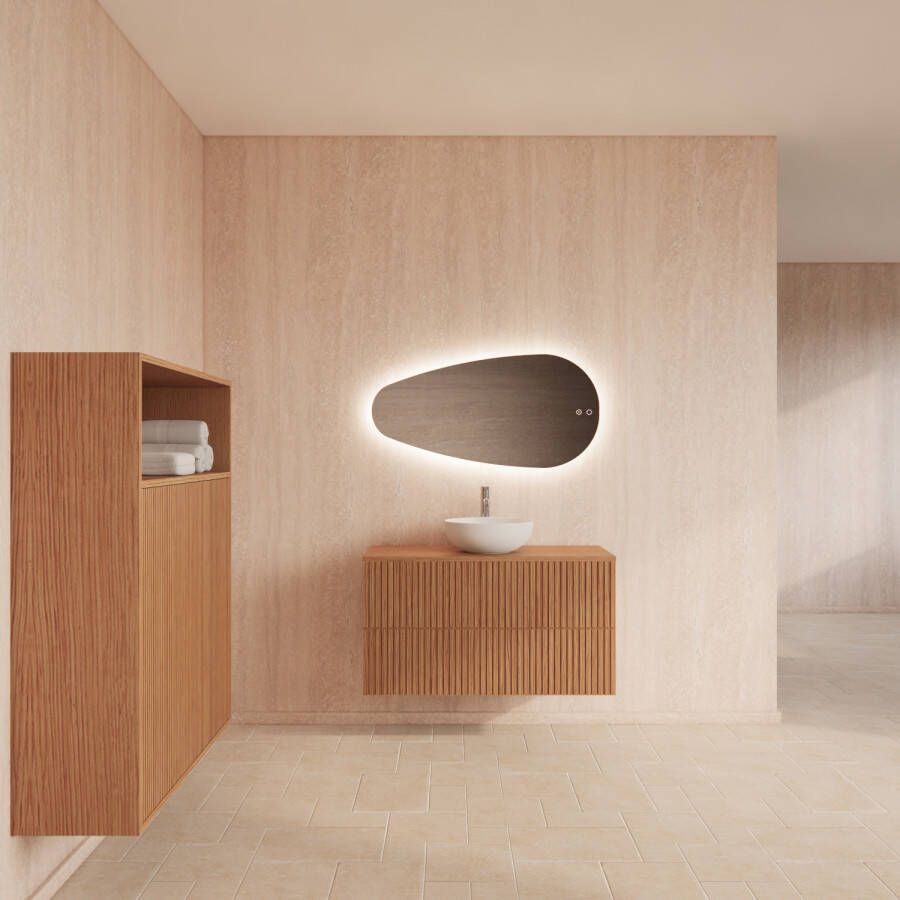 Gliss Design Badmeubelset Hybris Pure 90 cm Met Waskom