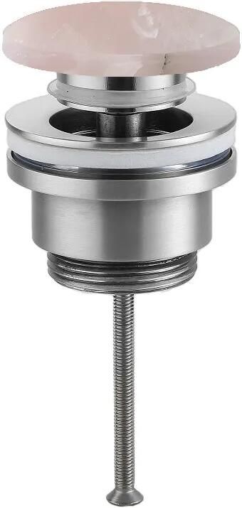 Boss & Wessing Afvoerplug BWS Onyx Marmer Roze