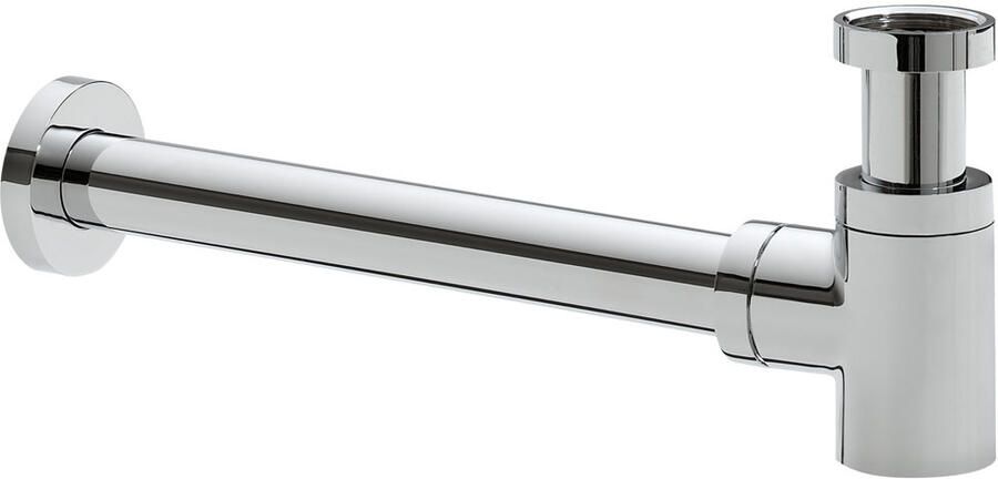 Wiesbaden Design Sifon UniMatch Caral | 5 4" | Compact | Messing | Rond | Chroom