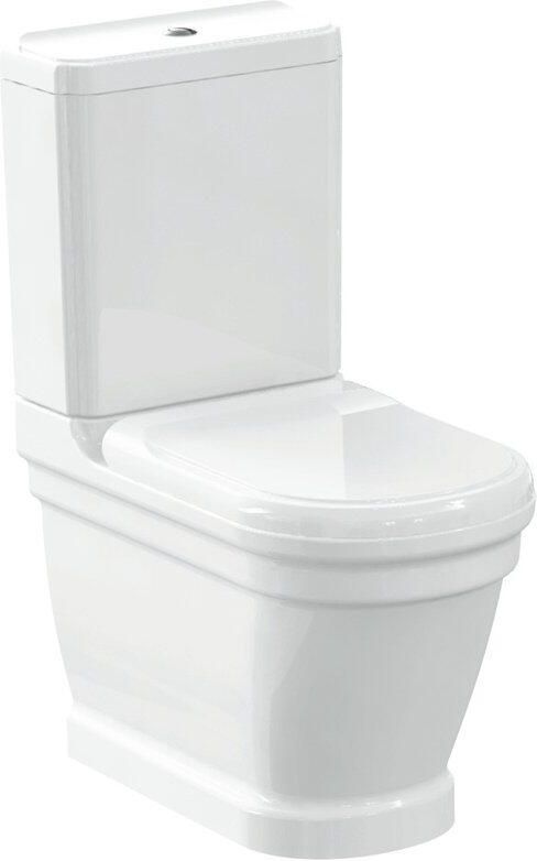 Boss & Wessing BWS Antik Staand Toilet Glans Wit incl. Zitting PK SK