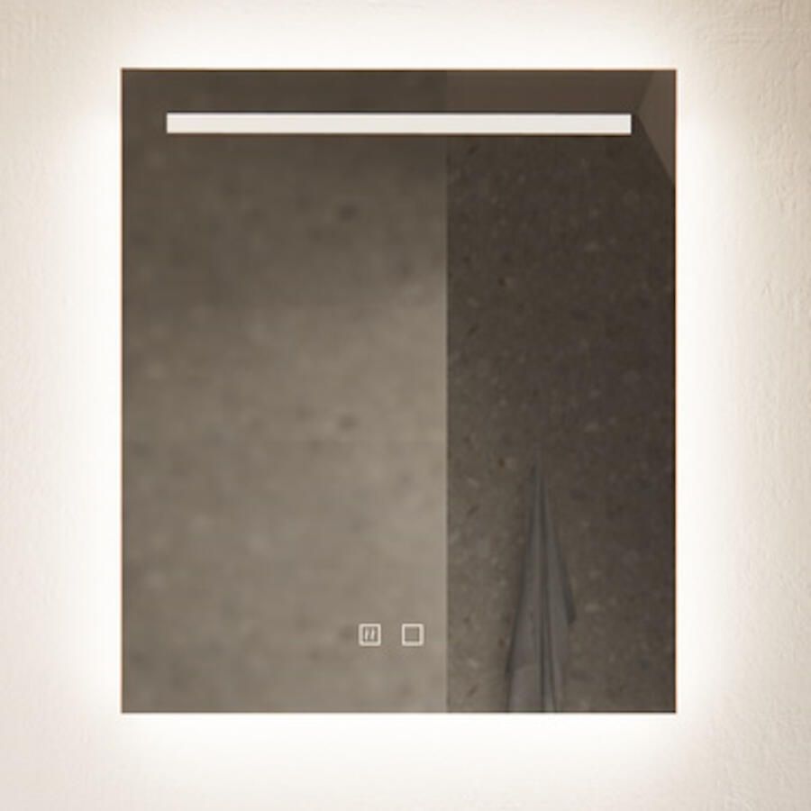 Boss & Wessing BWS Badkamerspiegel | Spark | met LED verlichting | 70x70cm