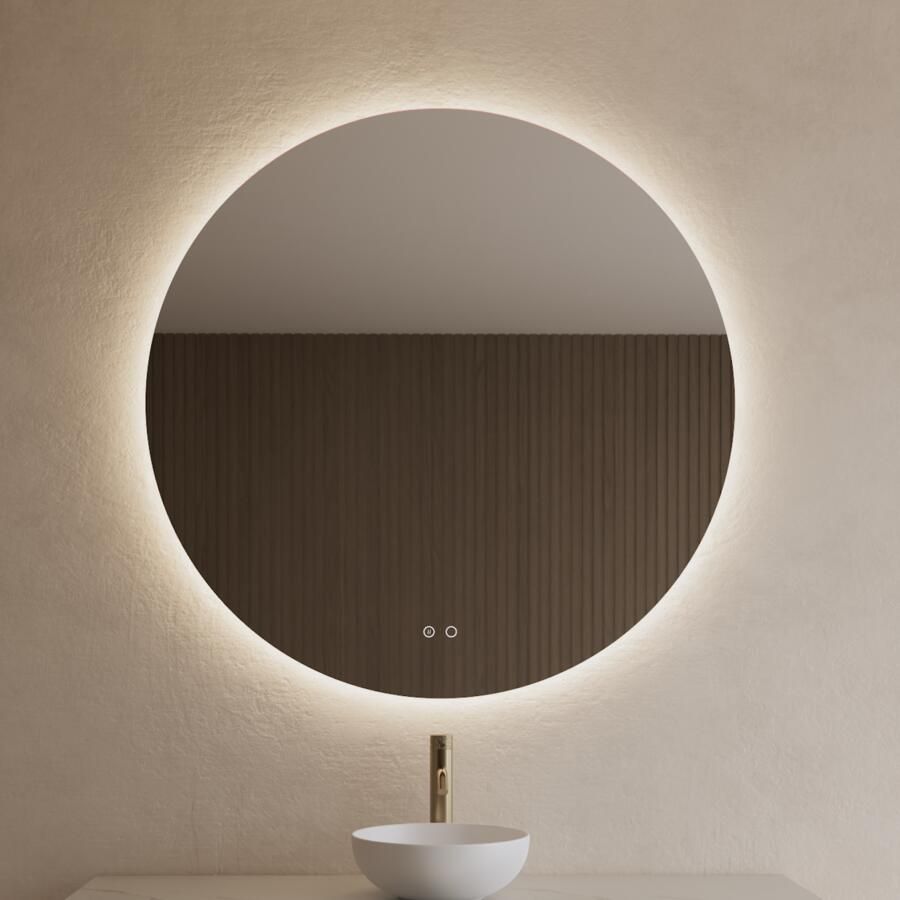 Boss & Wessing BWS Badkamerspiegel | Spark | Rond | met LED verlichting | 40cm - Foto 2