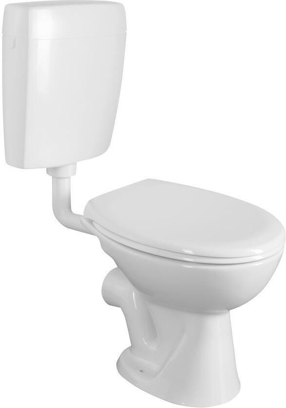Boss & Wessing BWS Close Coupled Staand Toilet Glans Wit PK