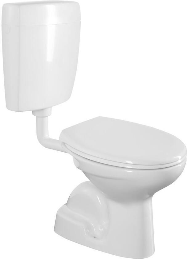 Boss & Wessing BWS Close Coupled Staand Toilet Glans Wit SK