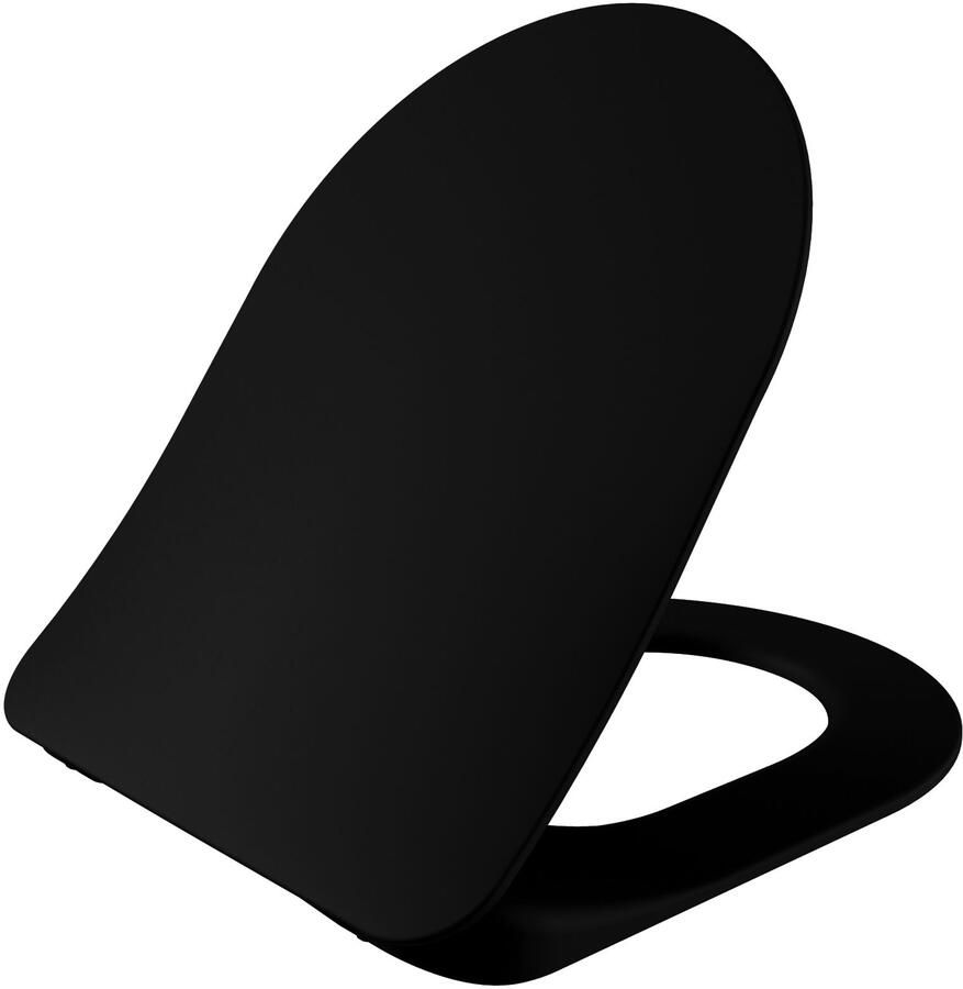 Boss & Wessing BWS Closetztting Duck Soft Close en Quick Release Zwart