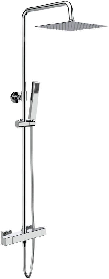 Boss & Wessing BWS | Colorato | Regendouche Vierkant 20cm met handdouche | Chroom