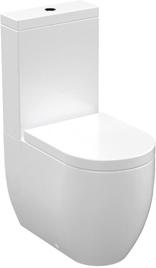 Boss & Wessing BWS Flo Ceramics Staand Toilet Glans Wit PK SK