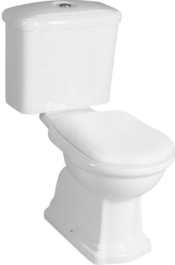 Boss & Wessing BWS Retro Kerasan Staand Toilet Glans Zwart SK