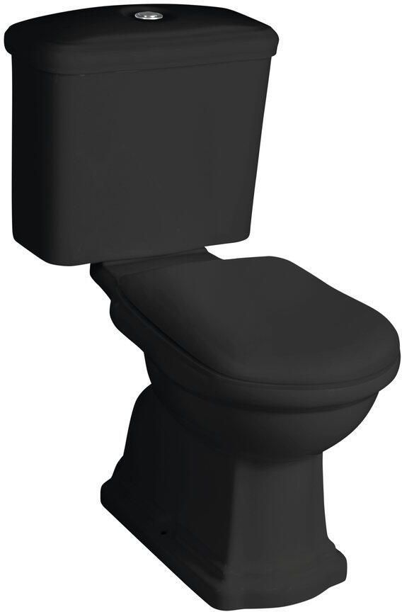 Boss & Wessing BWS Retro Kerasan Staand Toilet Glans Zwart SK - Foto 2