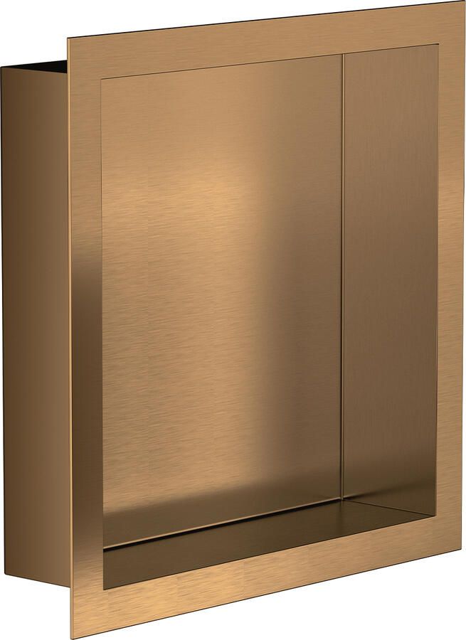Boss & Wessing BWS Sensa Inbouwnis 30x30x7cm Geborsteld Brons PVD