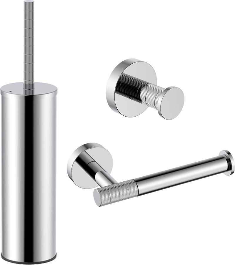 Boss & Wessing BWS Sensa Toilet Accessoires Set Chroom
