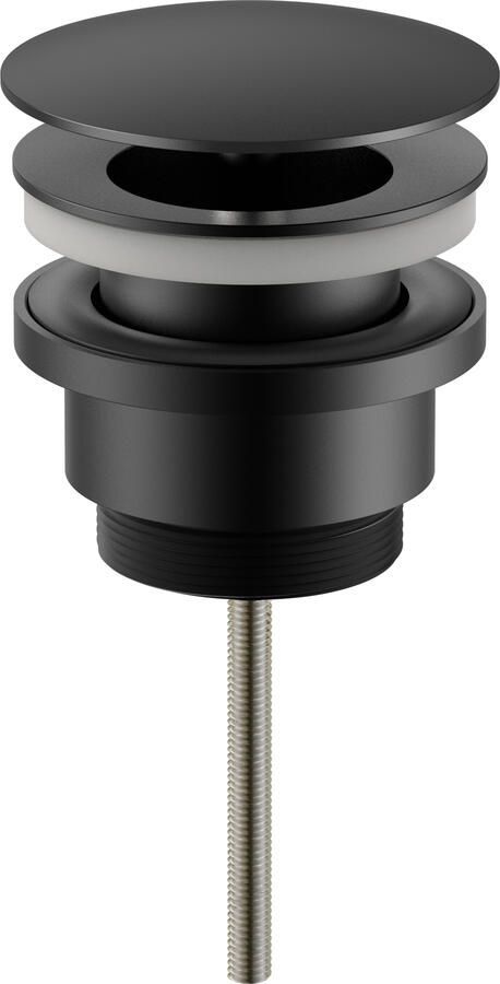 Boss & Wessing Clickwaste BWS Sensa Altijd open Mat Zwart PVD