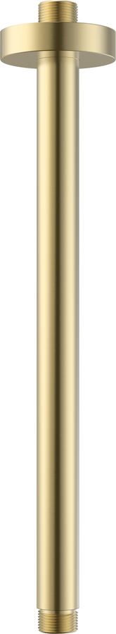 Boss & Wessing Douchearm BWS Sensa 30 cm Plafondbevestiging Geborsteld Goud PVD
