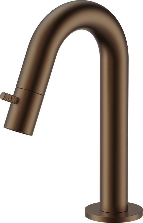 Boss & Wessing Fonteinkraan BWS Sensa Gebogen Geborsteld Brons PVD