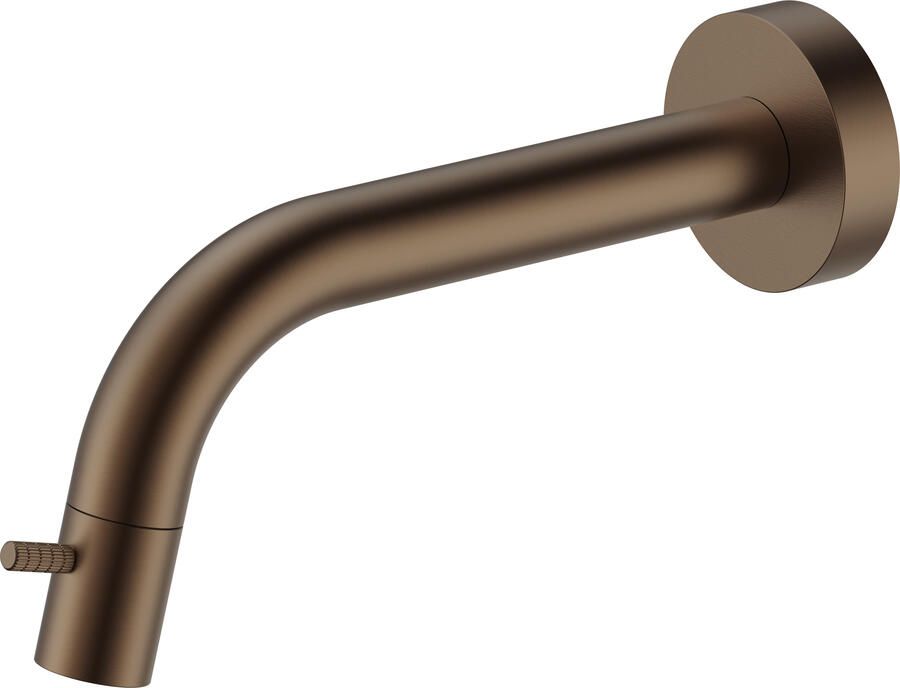 Boss & Wessing Fonteinkraan Muur Inbouw BWS Sensa Geborsteld Brons PVD