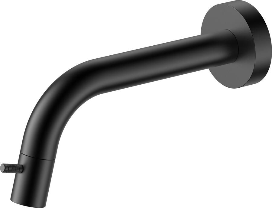 Boss & Wessing Fonteinkraan Muur Inbouw BWS Sensa Mat Zwart PVD