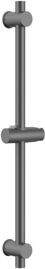 Boss & Wessing Glijstang BWS Sensa met Wateraansluiting 66 Cm Geborsteld Gunmetal PVD - Foto 1