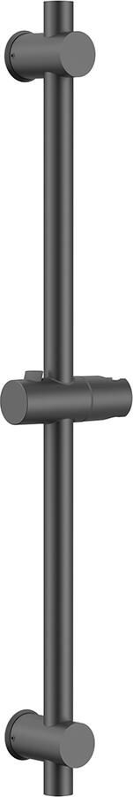 Boss & Wessing Glijstang BWS Sensa met Wateraansluiting 66 Cm Geborsteld Gunmetal PVD - Foto 2