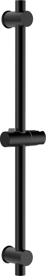 Boss & Wessing Glijstang BWS Sensa met Wateraansluiting 66 Cm Geborsteld Mat Zwart PVD - Foto 2