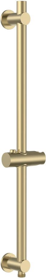 Boss & Wessing Glijstang BWS Sensamet Wateraansluiting 69 Cm Geborsteld Goud PVD