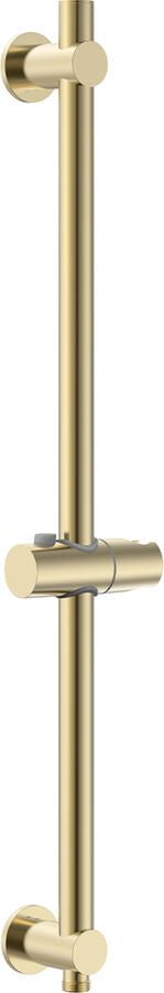 Boss & Wessing Glijstang BWS Sensamet Wateraansluiting 69 Cm Geborsteld Goud PVD - Foto 2