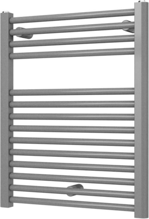 Plieger Palermo designradiator horizontaal 68.8x55cm 348W zilver metallic 7252439