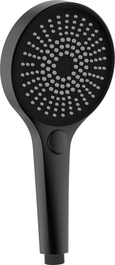 Boss & Wessing Handdouche BWS Sensa 3 Standen ABS 21 cm Mat Zwart PVD