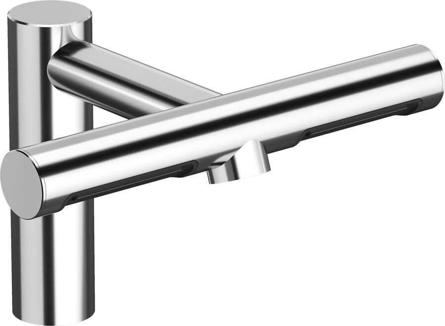 Boss & Wessing Handwas Wastafelkraan met Föhn handdroger BWS Pure Chroom 1200 W