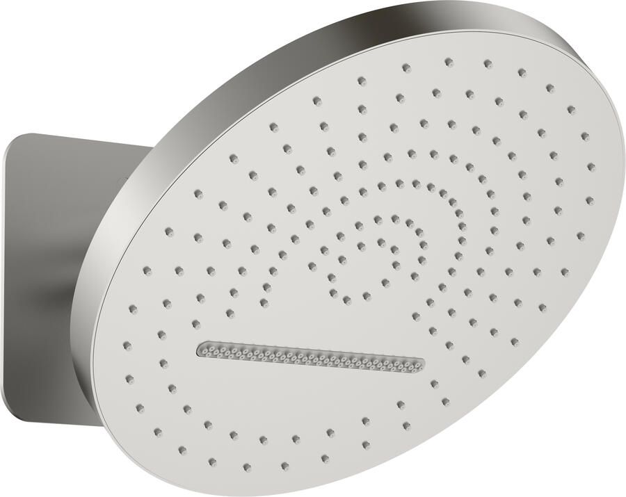 Boss & Wessing Hoofddouche BWS Sensa 32 cm met Inbouwbox Geborsteld RVS Tropical Rain