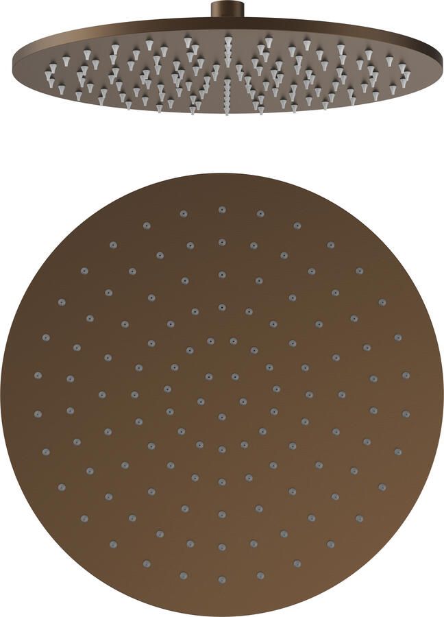 Boss & Wessing Hoofddouche BWS Sensa Rond 30 cm Geborsteld Brons PVD