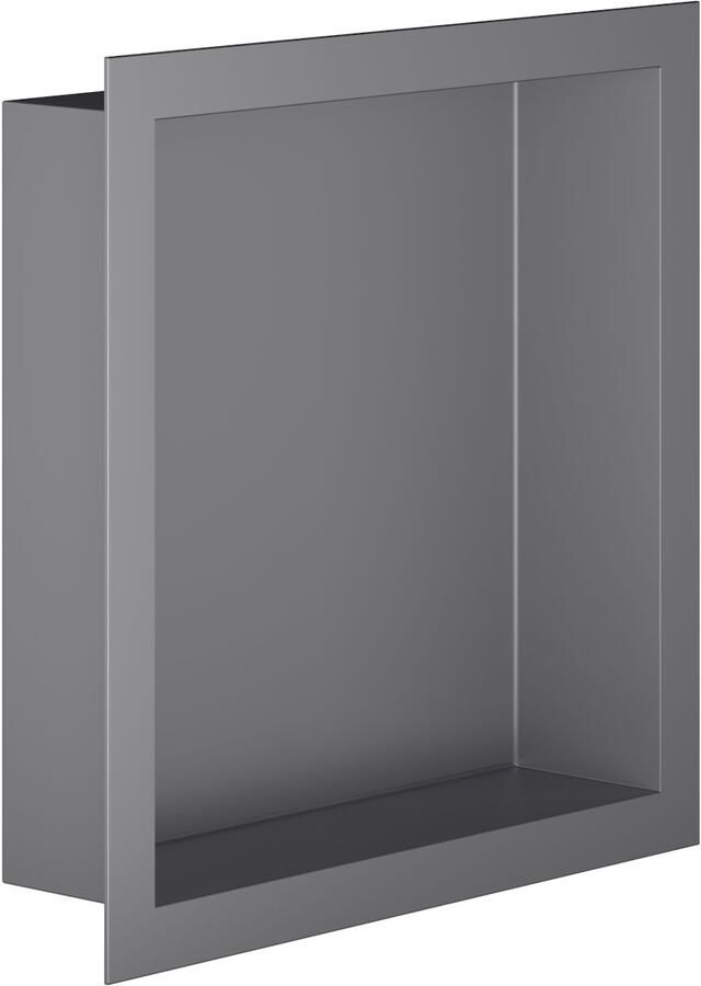 Boss & Wessing Inbouwnis BWS Colorato 30x30x7 cm Gunmetal