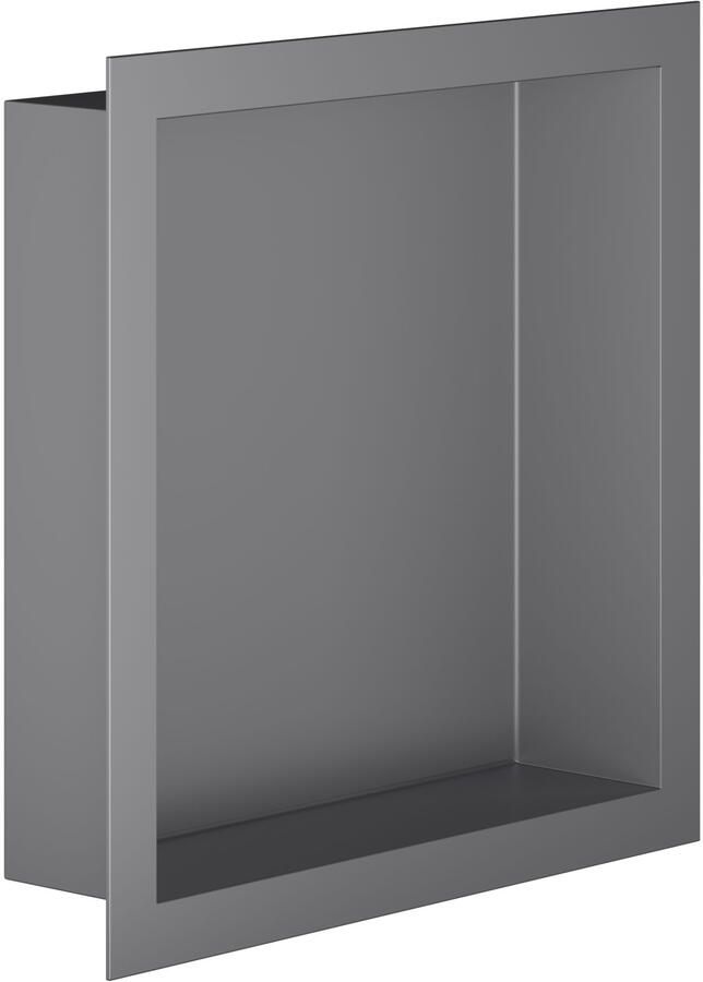 Boss & Wessing Inbouwnis BWS Colorato 30x30x7 cm Gunmetal