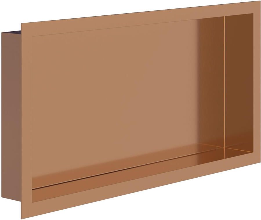Boss & Wessing Inbouwnis BWS Colorato 30x60x7 cm Geborsteld Koper