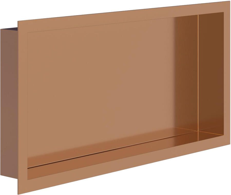 Boss & Wessing Inbouwnis BWS Colorato 30x60x7 cm Geborsteld Koper