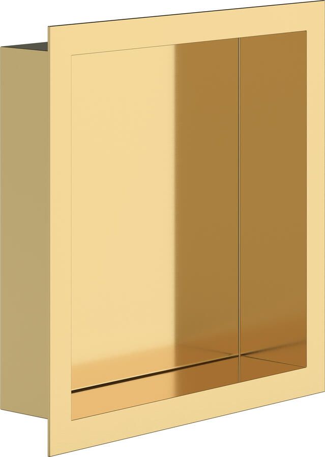 Boss & Wessing Inbouwnis Colorato 30x30x10 cm Geborsteld Goud