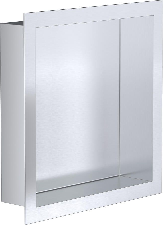 Boss & Wessing Inbouwnis Colorato 30x30x10 cm Geborsteld RVS