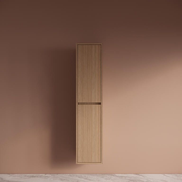 Boss & Wessing Kolomkast BWS Riga 160 cm Japandi Licht Eiken