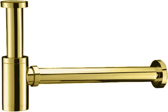 Boss & Wessing Sifon Voor Wastafel En Fontein BWS Sensa Geborsteld Goud PVD